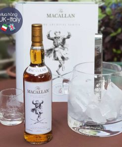 Âu pha lê Macallan kèm gắp đá