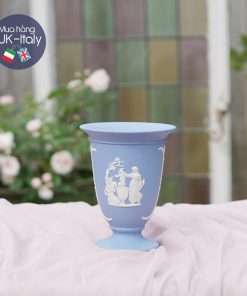 Lọ hoa gốm Jasper Wedgwood có chân thiên thần