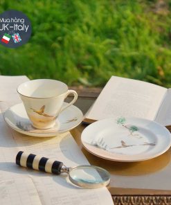 Bộ tách trio gà lôi Royal Doulton c.1940