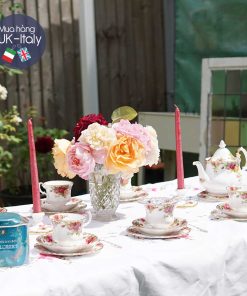 Bộ trà 23 món hồng vườn quê xưa Royal Albert