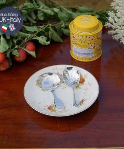 Thìa mạ bạc cổ thời Victoria xúc trà cánh hình sò