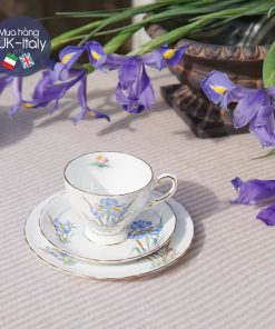 Bộ tách 4 người Tuscan hoa diên vỹ c.1947