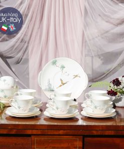 Bộ tách 6 người Royal Doulton gà lôi c.1940 (21 món)