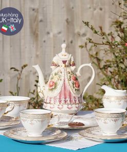 Ấm cô gái Victorian hoa hồng