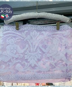 Khăn ren chữ nhật dài thiên thần Ý