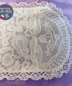 Khăn ren Oval dài Anh 58x23cm