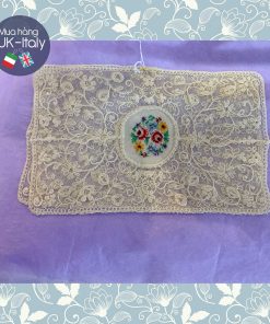 Khăn ren thêu Pháp 2 lựa chọn