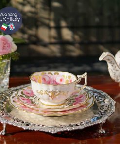 Bộ trà Duo hoa hồng cổ Billingsley