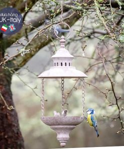 Lồng treo thức ăn cho chim sắt màu Vintage