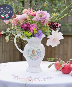 Bình hũ to hoa Tudor Aynsley c.1980