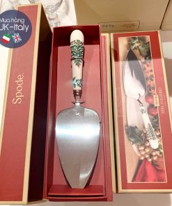 Spode Xmas Thìa cắt chia bánh, đồ mặn