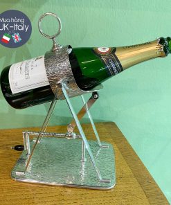 Giá đựng, rót rượu mạ bạc c1890