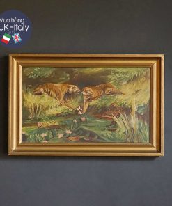 Tranh hổ sơn dầu đầu thế kỉ 20