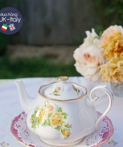 Ấm Royal Albert hồng vàng Tea Rose 1940
