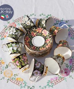 Bộ tách Royal Albert Provincial Flower c.1975 (5-9 người)