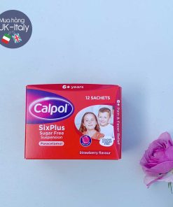 Calpol giảm đau, hạ sốt cho trẻ từ 6 -12 tuổi x 3 lọ