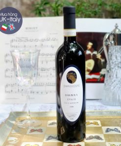 Vang Dario Ceste Barbera d’Asti Superiore hữu cơ 2018