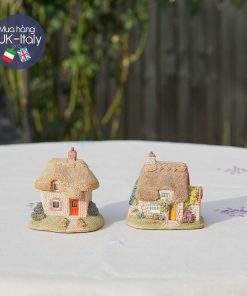 Nhà Lilliput Lane cửa đỏ, cam