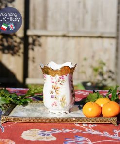 Lọ hoa hoạ tiết quả thu St.George c.1960