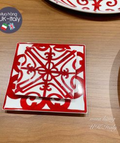 Đĩa bát Hermes đỏ