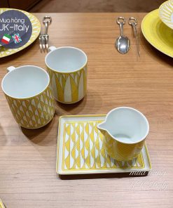 Đĩa bát Hermes Vàng