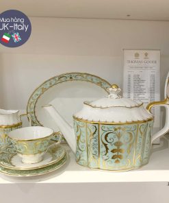 Bộ trà 2-6 người Royal Crown Derby mẫu Darley Abbey