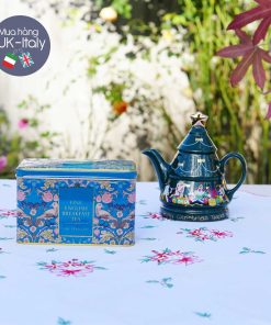 Ấm Christmas hình cây thông c.1980