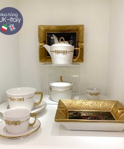Bộ trà 2 người Villari xích ngựa may mắn