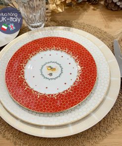 Đĩa, đĩa súp Bernardaud Xmas