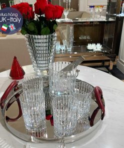 Bộ 4 ly và âu đá Baccarat