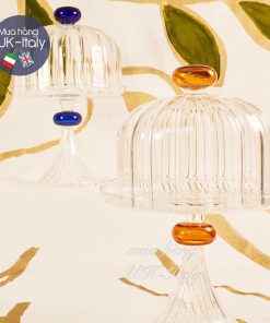 Đĩa bánh có chân kèm nắp đậy Ý