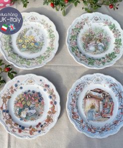 Bộ đĩa 4 mùa Brambly Hedge c.1982