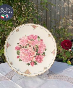 Đĩa 22cm hoa hồng Royal Albert