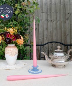 Đôi nến tông hồng nhạt