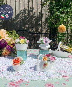 Hoa sứ thu mẫu đơn Royal Albert, hoa hồng Coalport (4 mẫu lựa chọn)