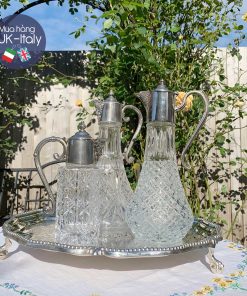 Bộ bình tiếp nước, decanter cổ c1920