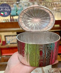 Hộp bạc đựng trà thời Victorian kiểu 2