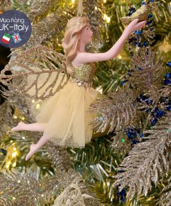 Treo cô tiên váy vàng cánh chiếc lá