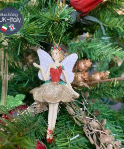 Cô tiên hoa hồng đỏ nhỏ 1 (cao 10cm)