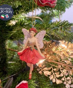 Cô tiên hoa hồng đỏ nhỏ 2 (cao 10cm)