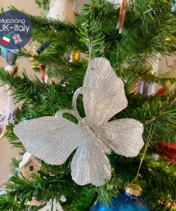 Bướm nhũ bạc trắng