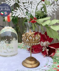 Đôi đựng nến sao vương miện