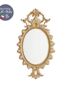 Gương bầu dục đục tinh xảo Belgrave