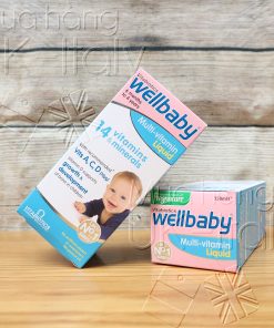 Vitamin tổng hợp Wellbaby cho bé 6 tháng - 4 tuổi 150ml x 3 lọ