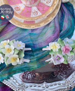 Xe ba gác hoa sứ cúc hoạ mi