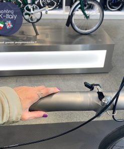 Xe đạp gấp Brompton T Line Urban khung Titan