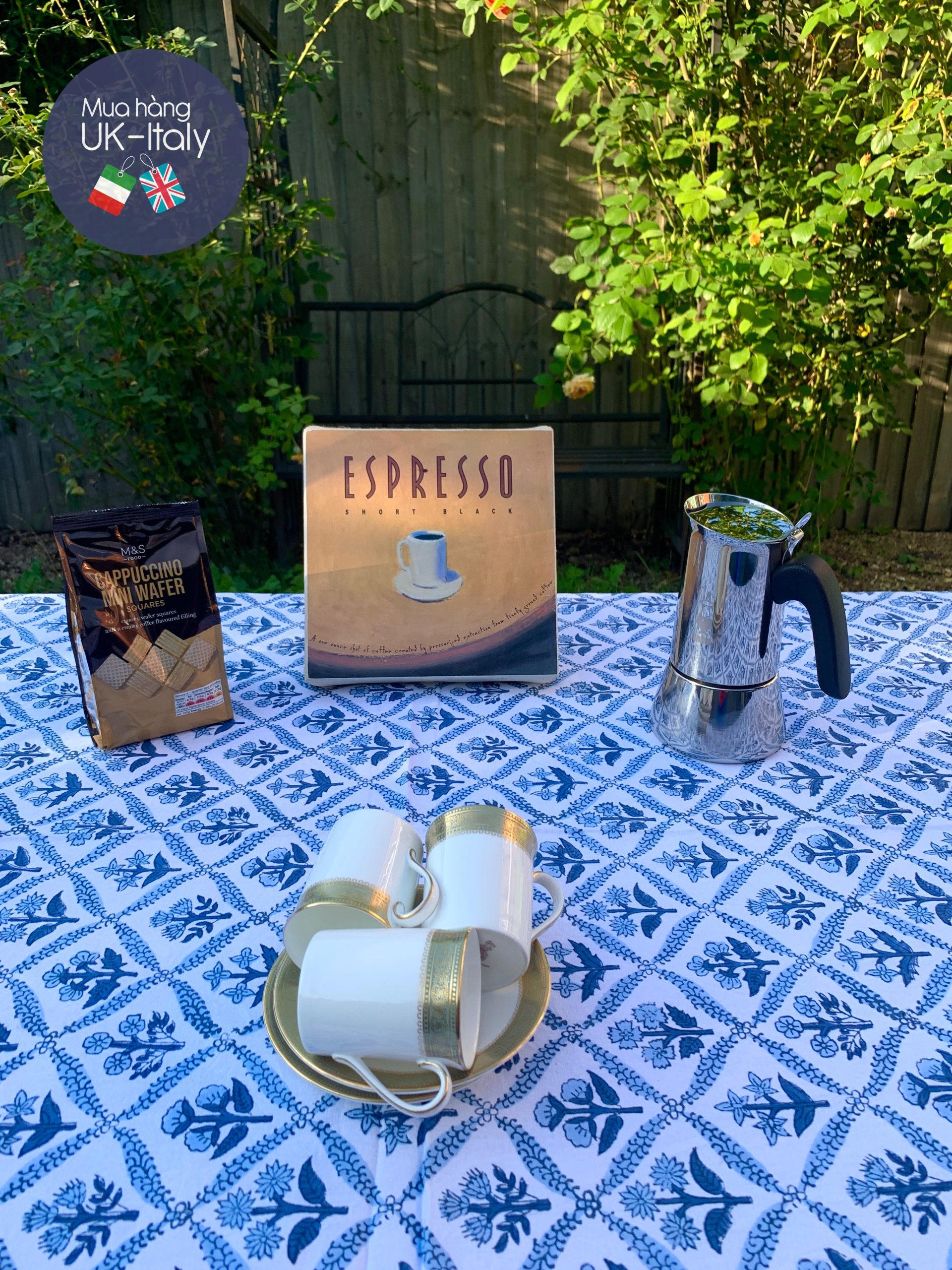 Royal Doulton Belvedere set cà phê cho 3 người