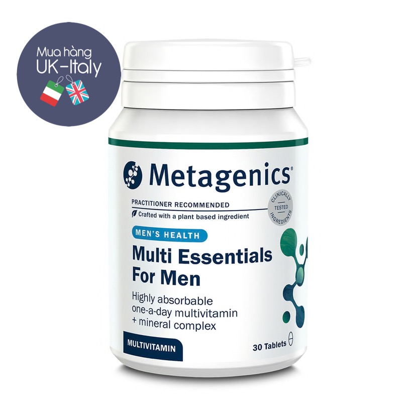 Vitamin tổng hợp thiết yếu cho nam Metagenics