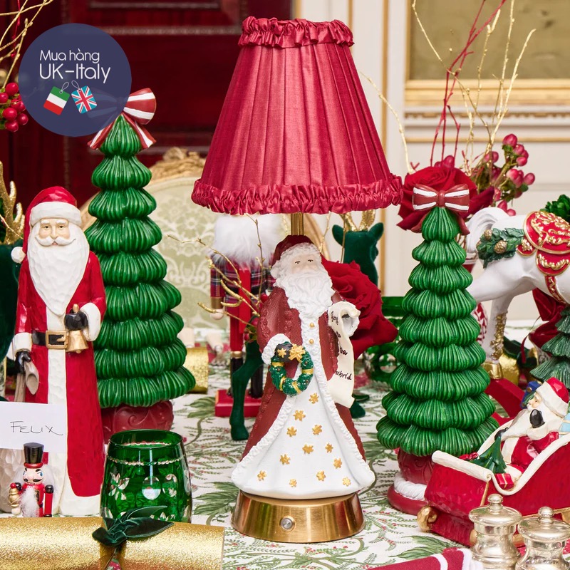 Đèn ông già Giáng Sinh sạc điện UK