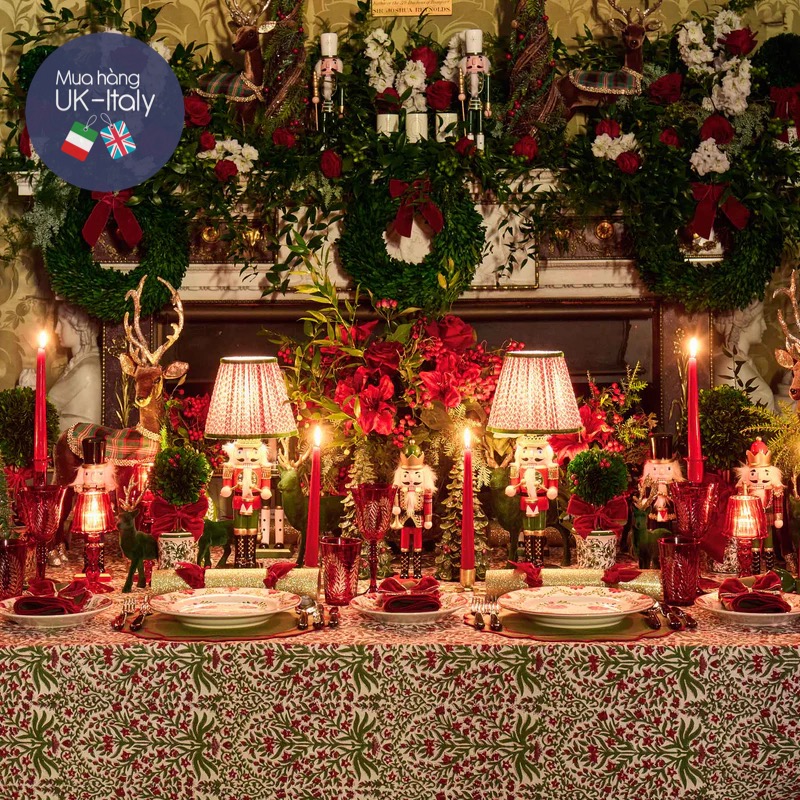 Trang trí decor set 3 người Nutcracker đập hạt dẻ